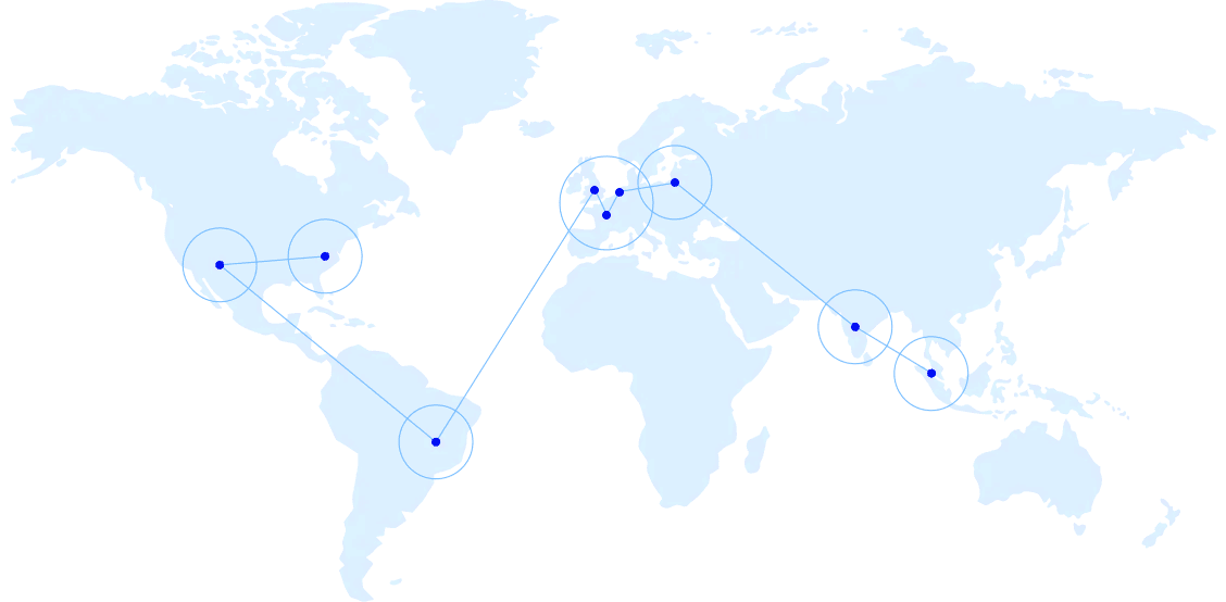 Technoglobe map